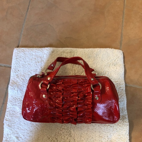 Paige nOvick Gorgeous Small RED PURSE - Picture 2 of 8